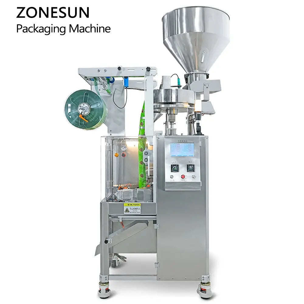 ZONESUN ZS-FS280 Automatic Granule Bag Filling Sealing Machine VFFS Packaging Machine