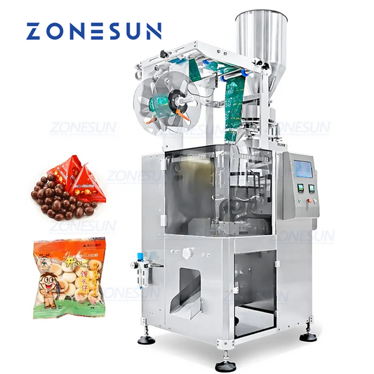 ZONESUN ZS-FS280 Automatic Granule Bag Filling Sealing Machine VFFS Packaging Machine