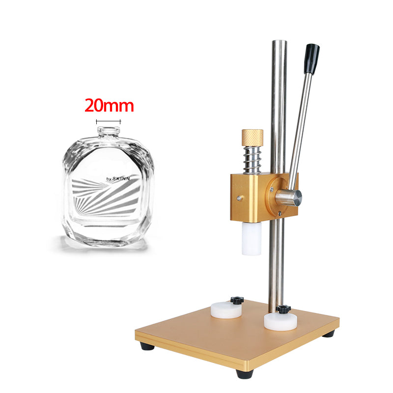 ZONESUN ZS-YG30 13/15/18/20mm Manual Perfume Bottle Capping Machine ZONESUNPRO