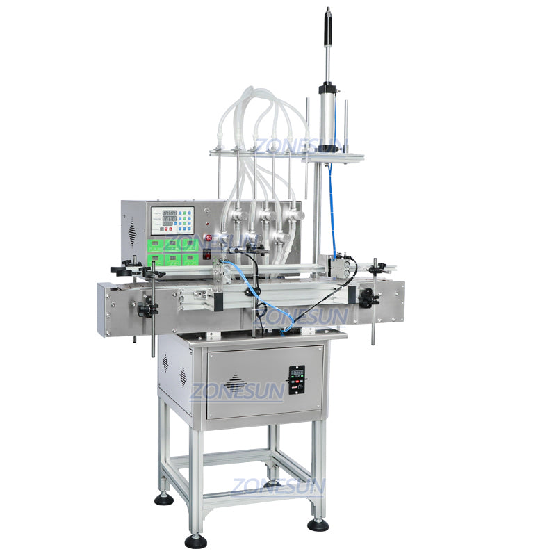 ZONESUN ZS-DTMP6M Automatic Magnetic Pump Liquid Filling Machine ZONESUNPRO