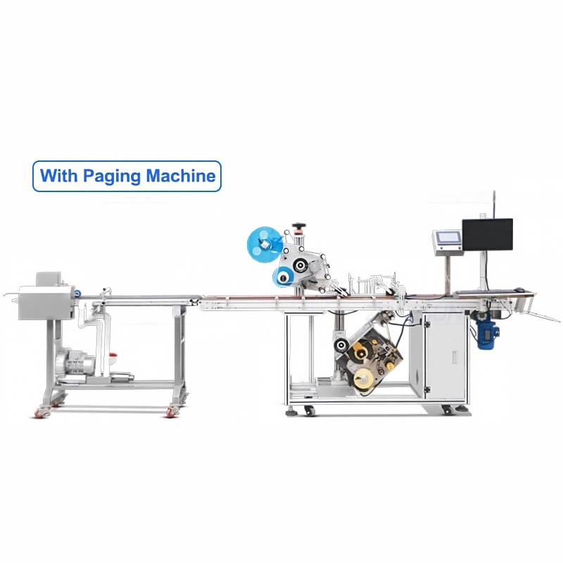 ZONESUN ZS-TB602 Automatic Flat Surface Labeling Machine Top & Bottom Labeler