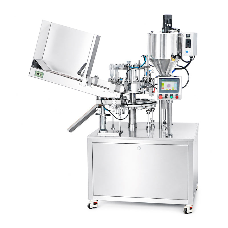 ZONESUN ZS-FS009A Automatic Aluminum Tube Filling Folding Sealing Machine for Gel and Hand Cream