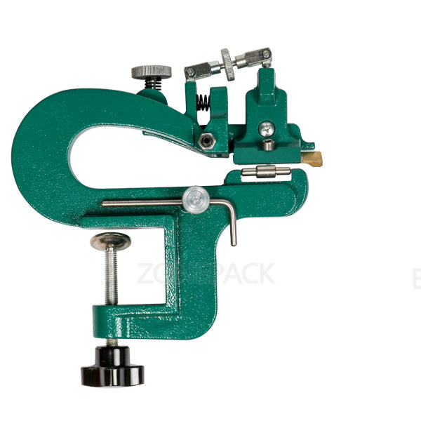 ZONESUN Leather Paring Device Kid Manual Leather Skiver Hand Skiving Machine