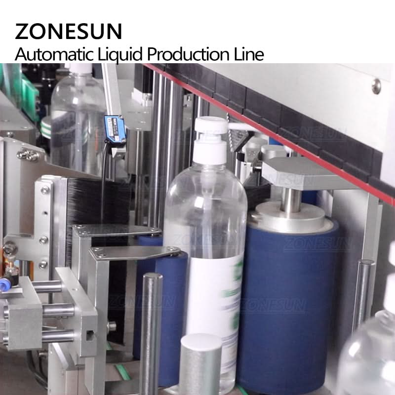 ZONESUN ZS-FAL180EX Explosion-Proof Bottling Line for Chemicals Liquids and Creams Zonesun