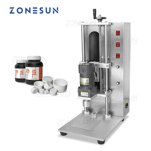 ZONESUN ZS-XGCC2 Apriete la máquina tapadora de botellas