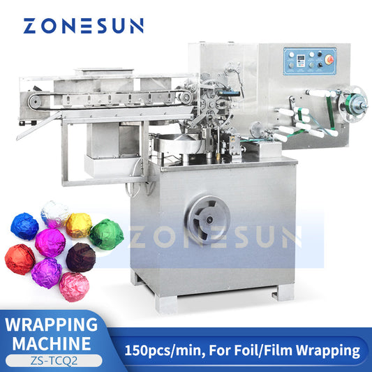 Automatic Chocolate Ball Foil Wrapping Machine