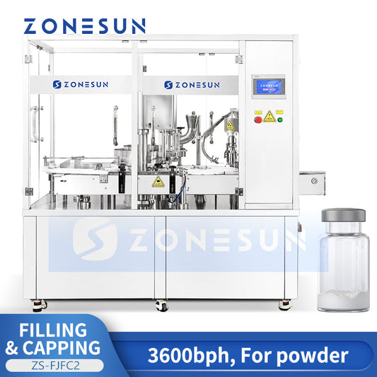 ZONESUN Vial Bottle Filling Capping Machine