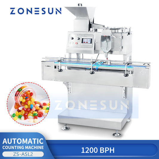 ZONESUN ZS-ASL2 Automatic Candies & Gummy Counter and Filler
