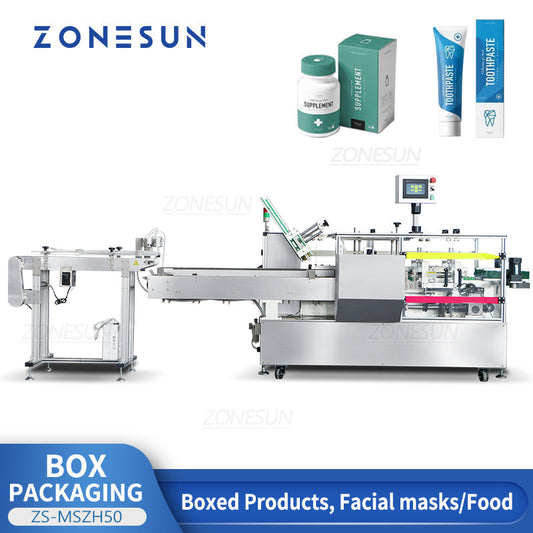 ZONESUN ZS-MSZH50 Box Sealing Packaging Machine