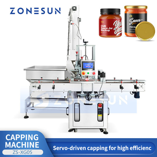 Round Jam Capping Machine
