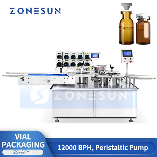 ZONESUN Vial Filling and Capping Machine