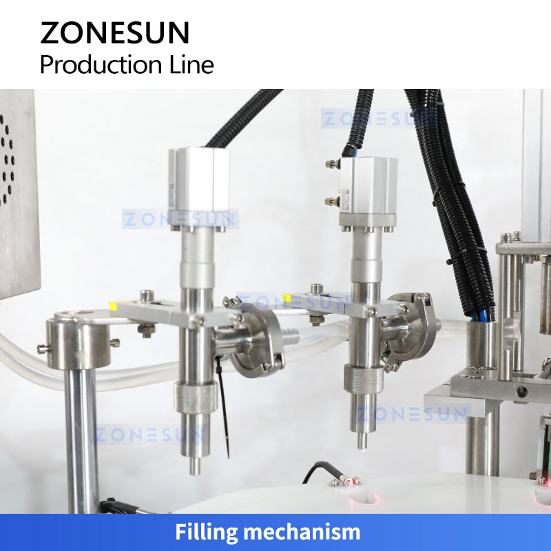 ZONESUN ZS-AFCL7 Automatic Squeeze Glue Bottle Packaging Production Line