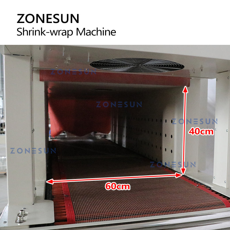 ZONESUN ZS-SPL4 Automatic Bottles Wrapping Shrinking Packaging Machine ZONESUNPRO