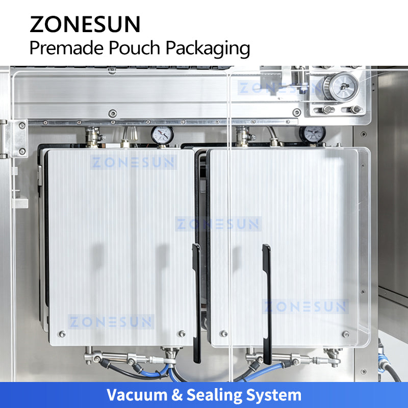 ZONESUN ZS-AFS210V Automatic Premade Pouch Vacuum Sealing Machine