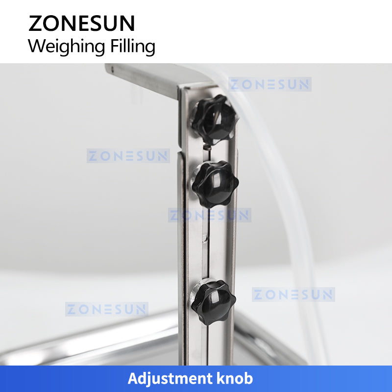 ZONESUN ZS-MPW1 Magnetic Pump Liquid Beverage Weighing Filling Machine