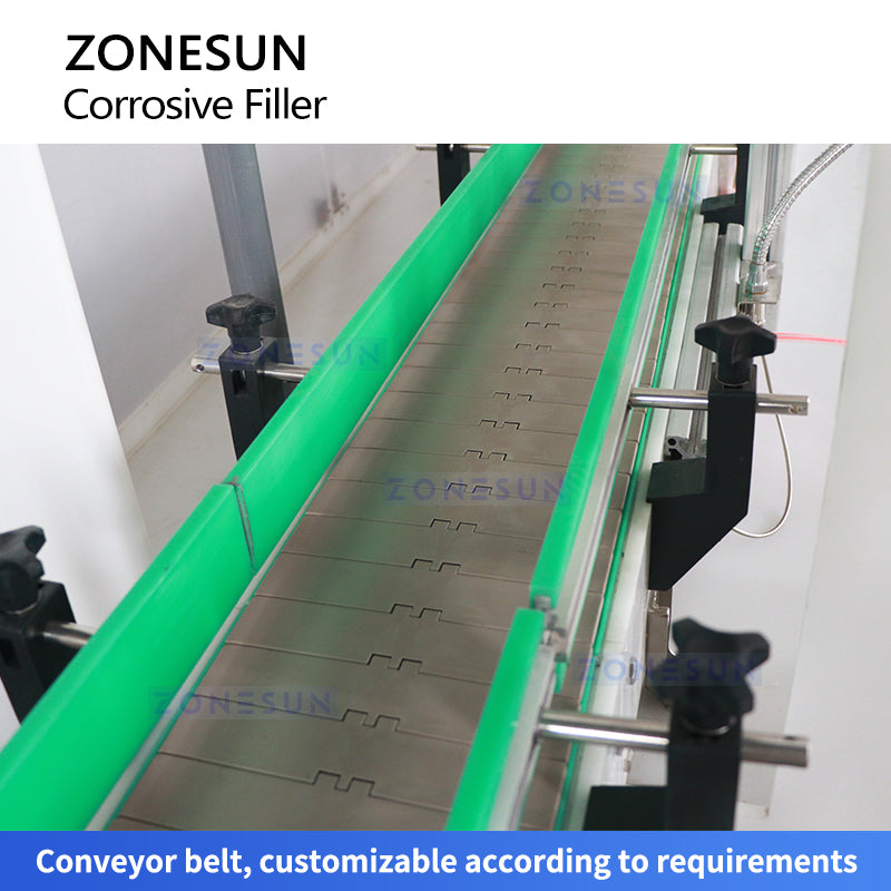 ZONESUN ZS-YTCR10A Corrosive Liquid Filling Machine Bottle Filler ZONESUNPRO