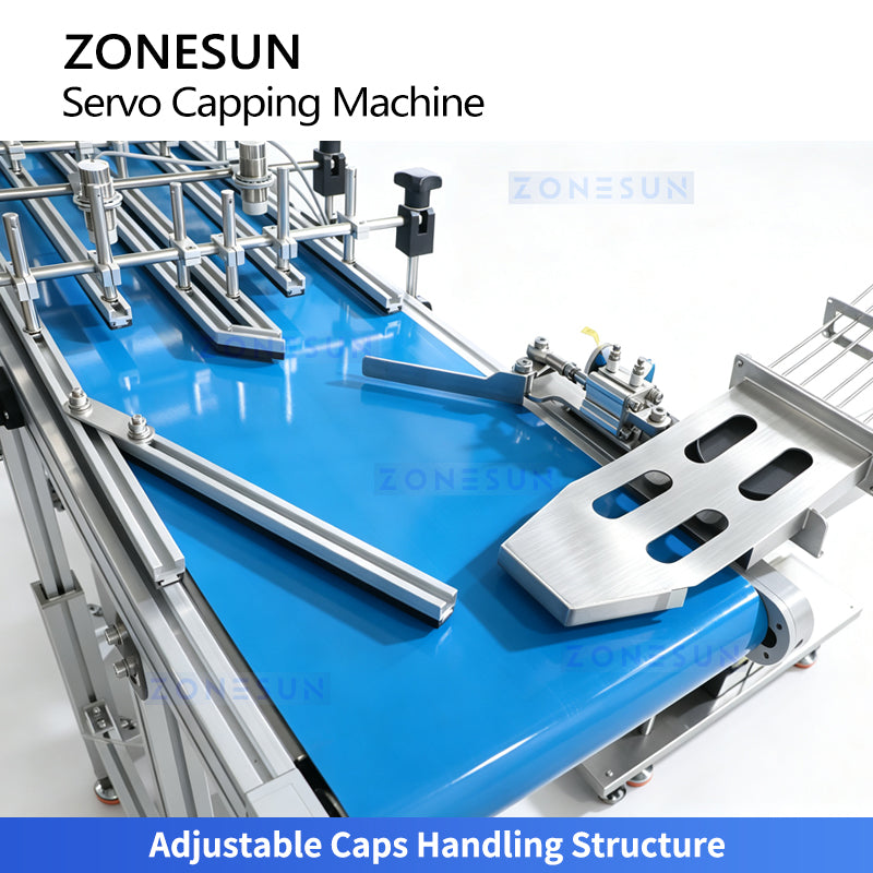 ZONESUN ZS-SVXG01 Automatic Servo Screw Capping Machine Double Heads Capper