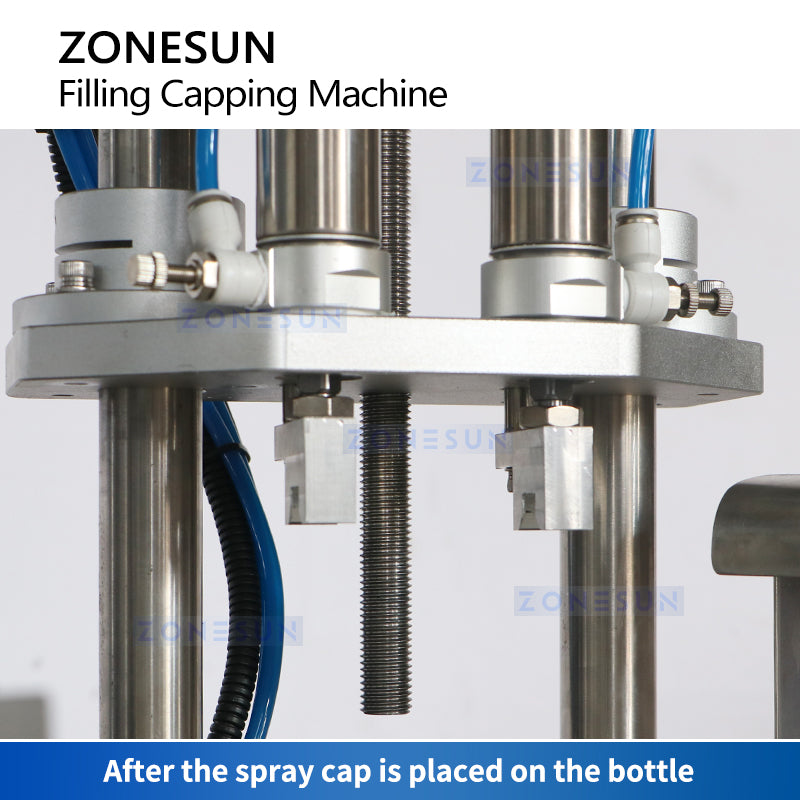 ZONESUN Automatic Pocket Perfume Filling and Capping Equipment ZS-AFC6P ZONESUNPRO