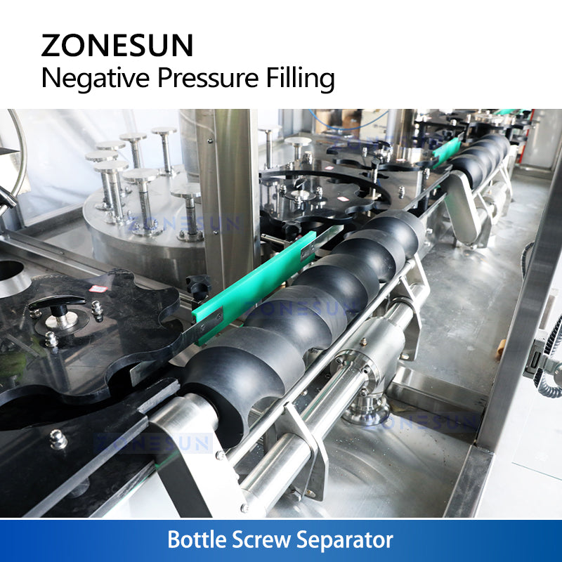 ZONESUN ZS-AFC883W Automatic Wine Bottle Rinsing Filling and Corking Machine