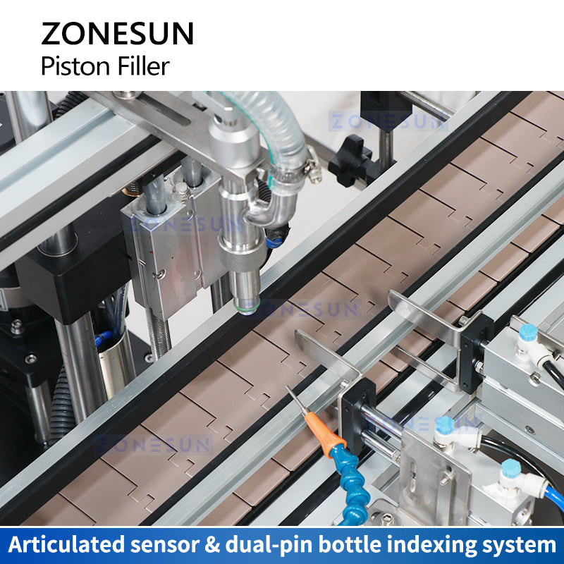 ZONESUN ZS-YT1T-1PX Servo Piston Pump Filling Machine ZONESUNPRO