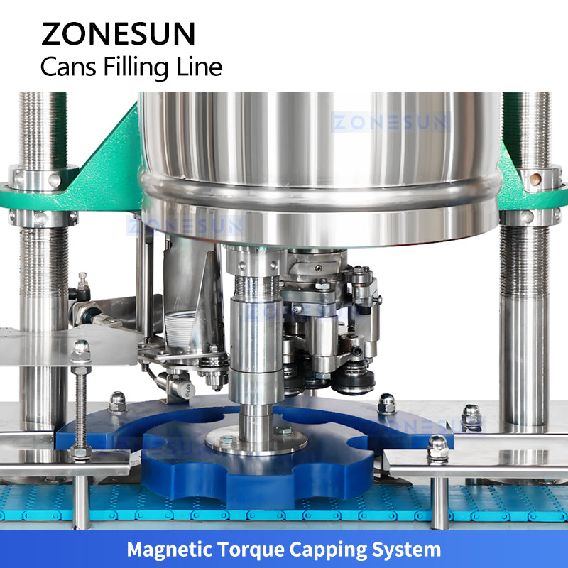 ZONESUN ZS-FAL180A11 Automatic Isobaric Carbonated Drink Can Filling Production Line