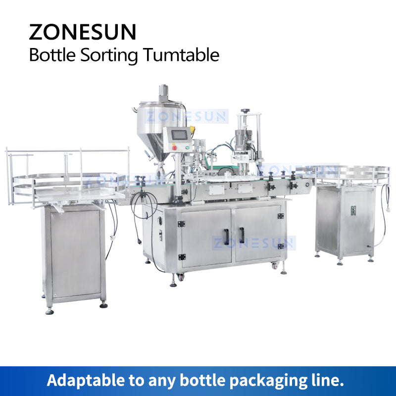 ZONESUN Automatic Bottle Unscrambler For Production Line ZS-SP800 ZONESUNPRO