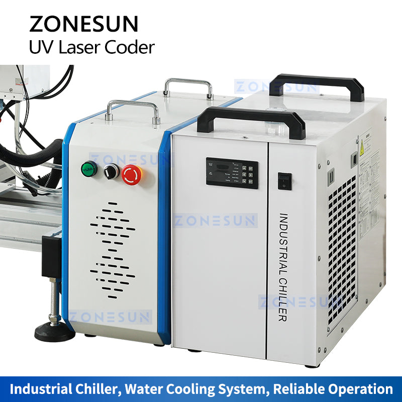 ZONESUN ZS-UVC1 UV Laser Coding Machine Continuous Coder ZONESUNPRO