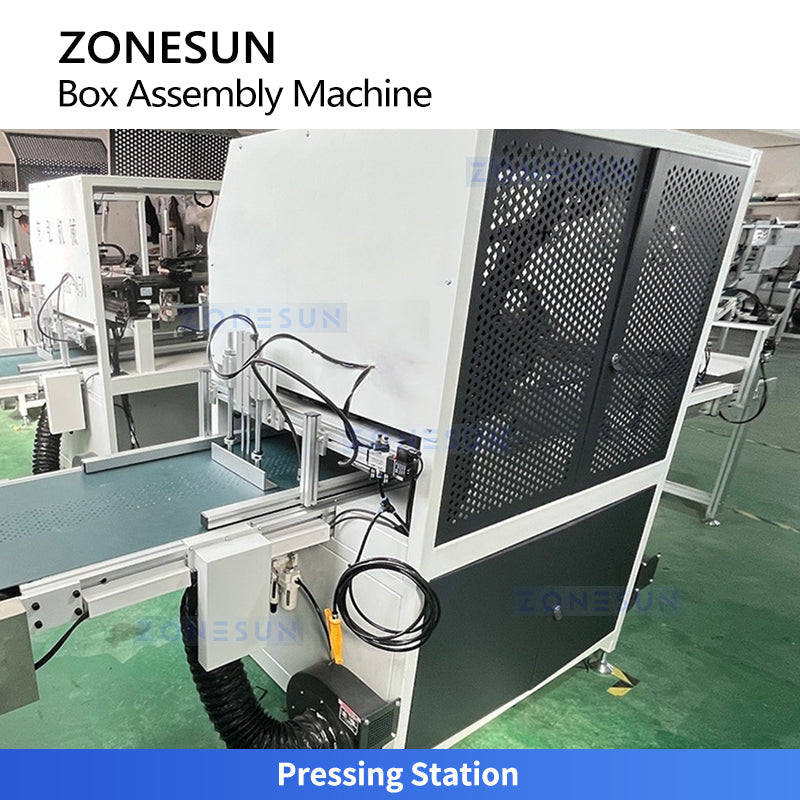 ZONESUN ZS-DHP450 Semi-Automatic Rigid Box Forming & Gluing Machine | Gift Box, Jewelry & Electronics Packaging ZONESUNPRO