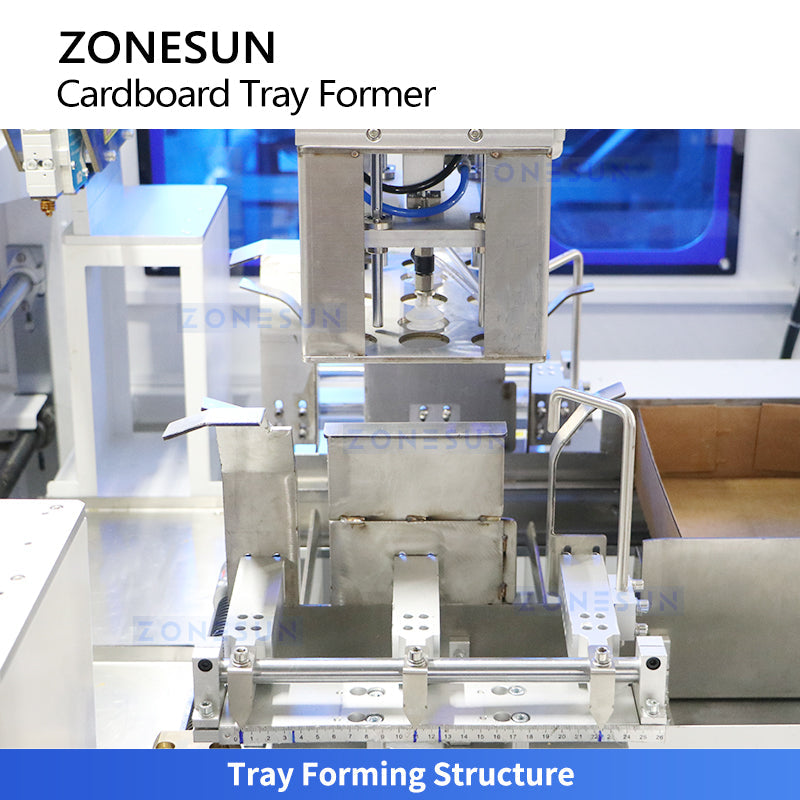 ZONESUN ZS-CSPM4T Automatic Cardboard Tray Forming Machine