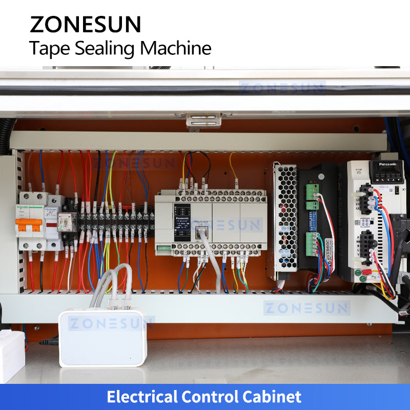 ZONESUN ZS-202F Perfume Tube Box Tape Wrapping and Sealing Machine