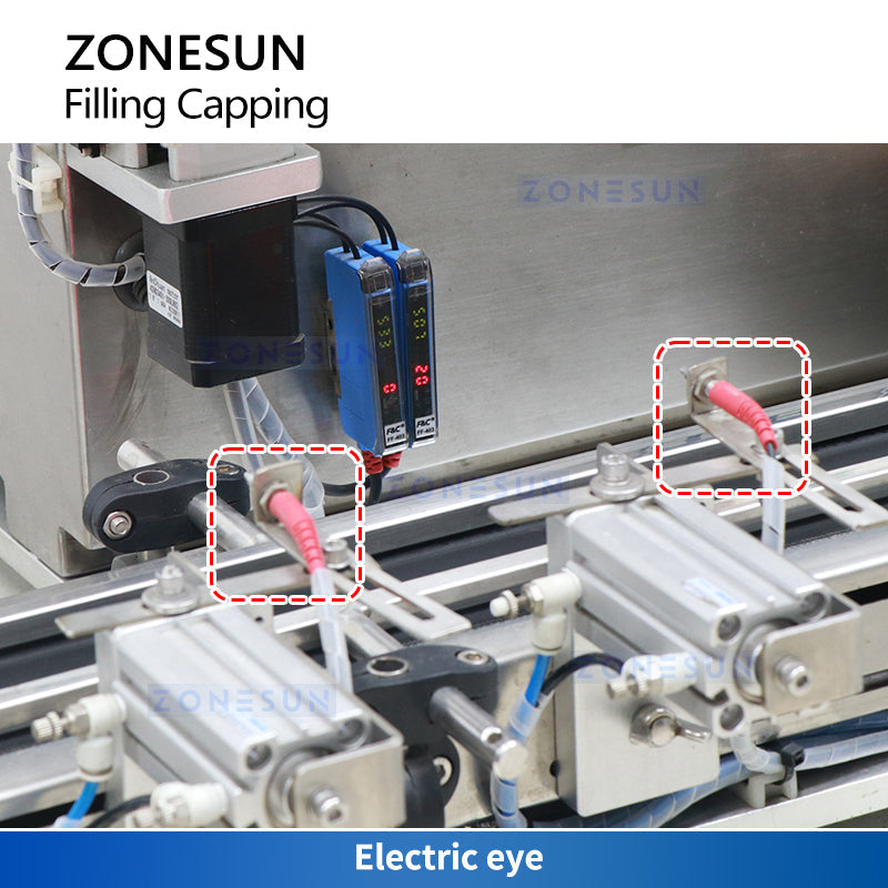 ZONESUN ZS-DTFC4Y Tabletop Liquid Filling and Capping Machine ZONESUNPRO