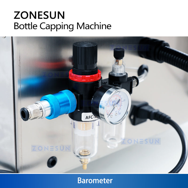ZONESUN ZS-XG1860 20-60mm Tabletop Automatic Capping Machine ZONESUNPRO
