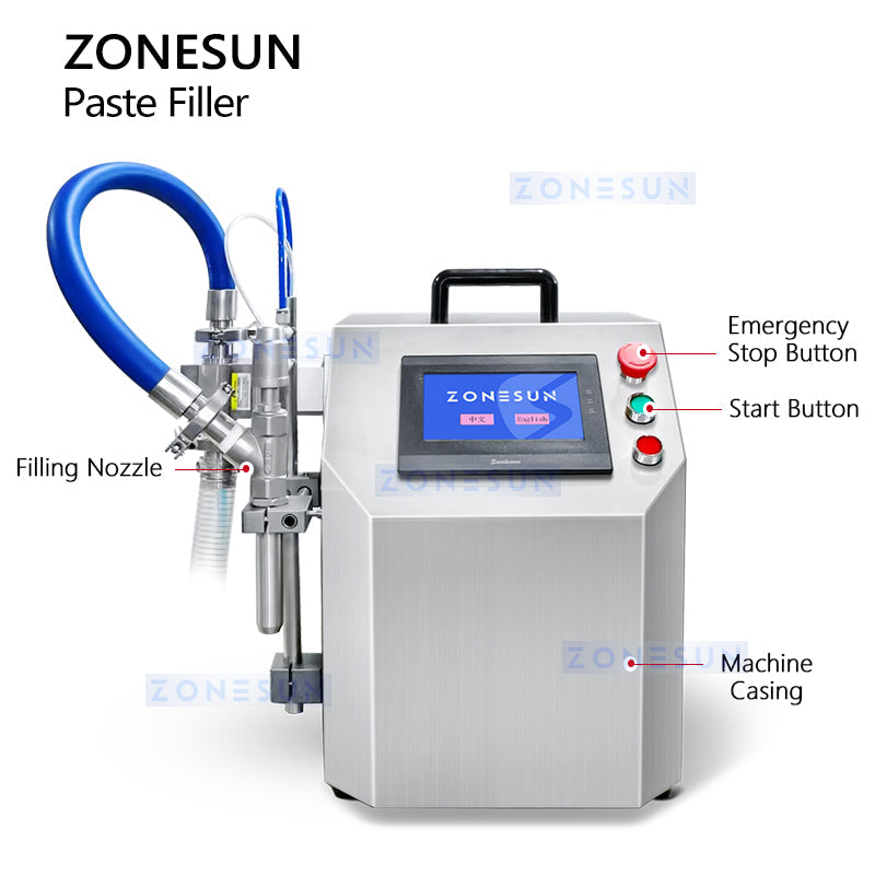 Rotor Lobe Pump Liquid Paste Filling Machine