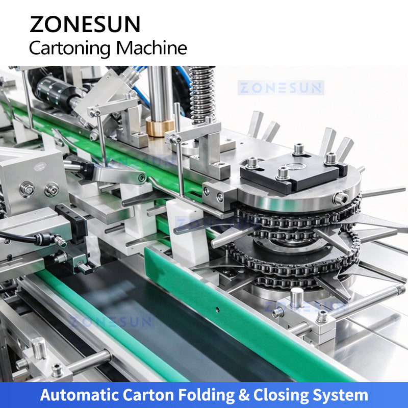 ZONESUN ZS-MSZH30L Automatic Top Load Cartoning Machine