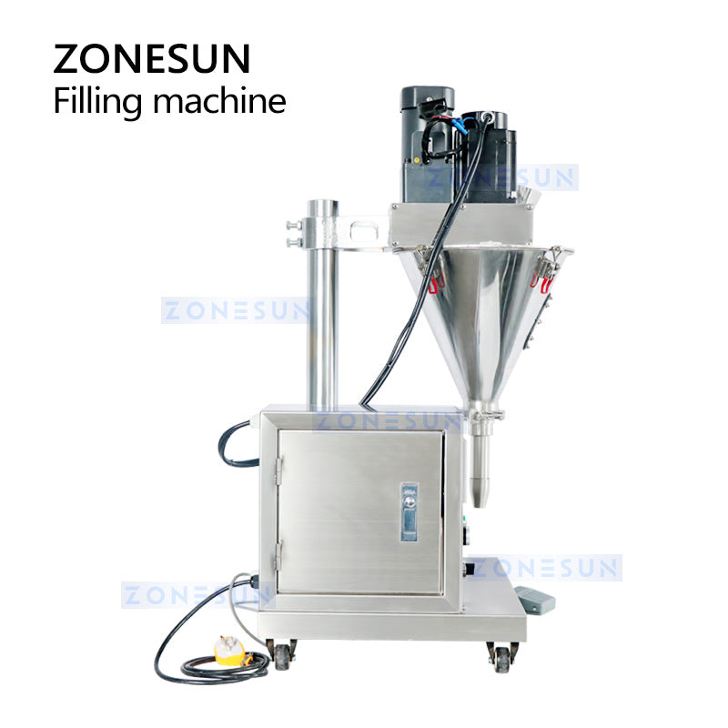 ZONESUN ZS-FM100S Semi-automatic Dry Powder Filling Machine ZONESUNPRO