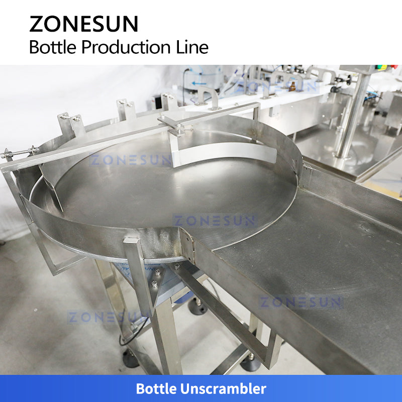 Cosmetic oil packaging line