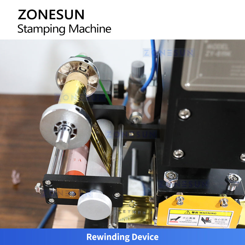 ZONESUN ZS-819K2 Semi-Automatic Pneumatic Hot Foil Stamping Machine ZONESUNPRO