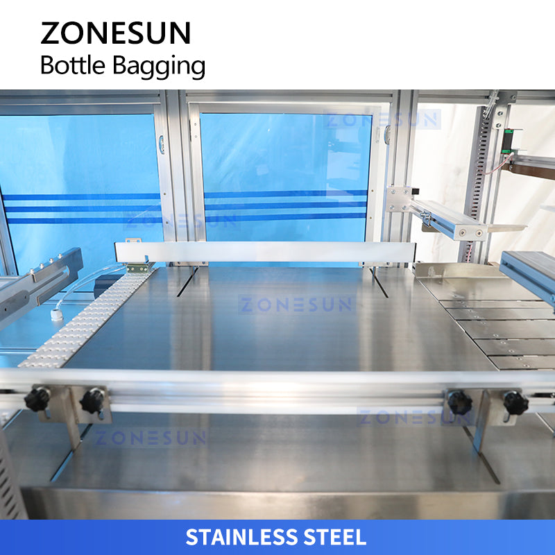 ZONESUN ZS-SPL20 Automatic Plastic Bottle Bagging Machine Plastic Container Packaging Machine