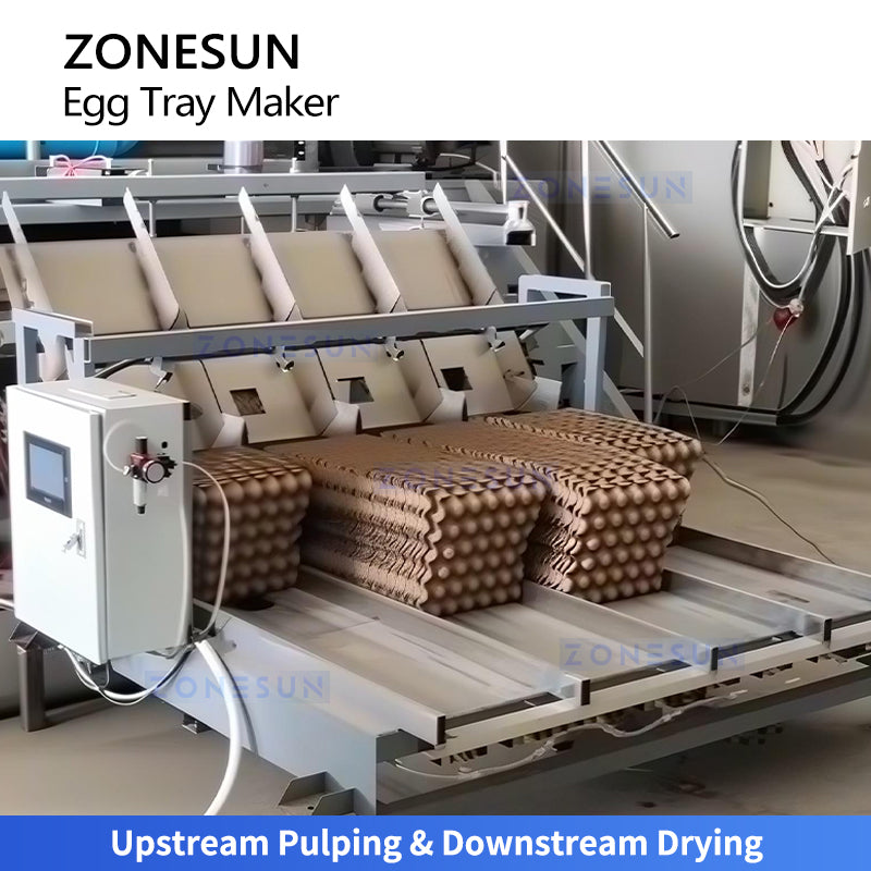 ZONESUN ZS-PT1000 Egg Tray Making Machine with Pulp Molding System