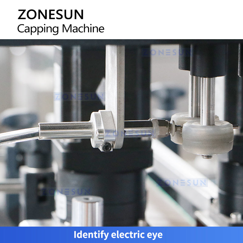 ZONESUN ZS-XG440S2 Automatic Servo Capper with Dual-Track Bowl Feeder