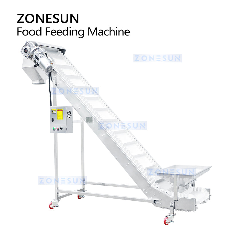 ZONESUN ZS-SLJ2 Custom Automatic Food Feeding Machine For Production Line ZONESUNPRO
