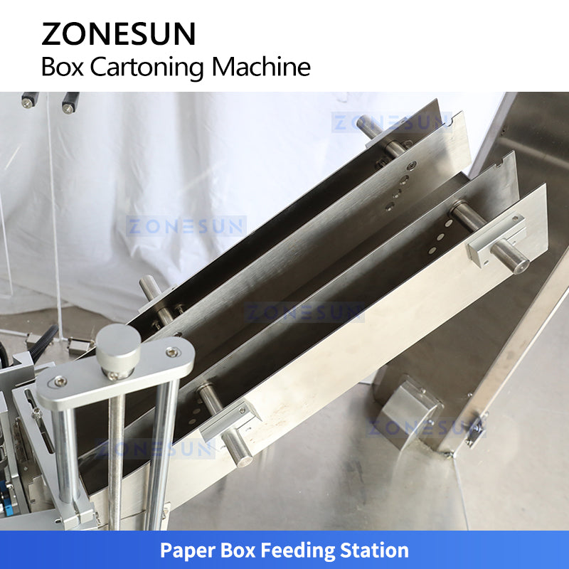 ZONESUN ZS-MSZH50L2 Automatic Vertical Cartoning Machine for Adapter Box Packing
