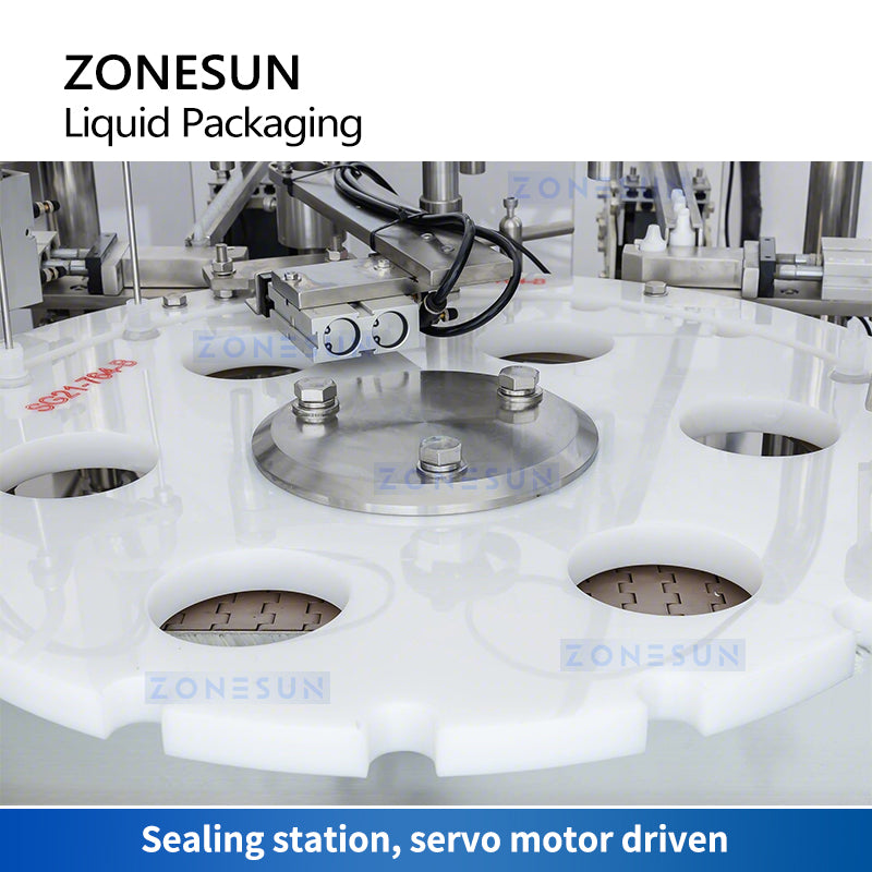 ZONESUN ZS-AFC450-2 Automatic Liquid Filling & Capping Machine | Dual Peristaltic Pump | Essential Oil & Eyedrop Bottling ZONESUNPRO