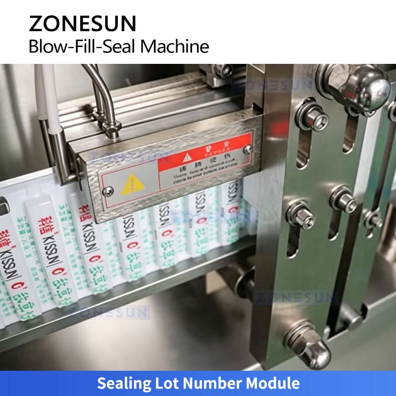 ZONESUN ZS-FS25U BFS Plastic Ampoule Filling and Sealing Machine for Pharma Production
