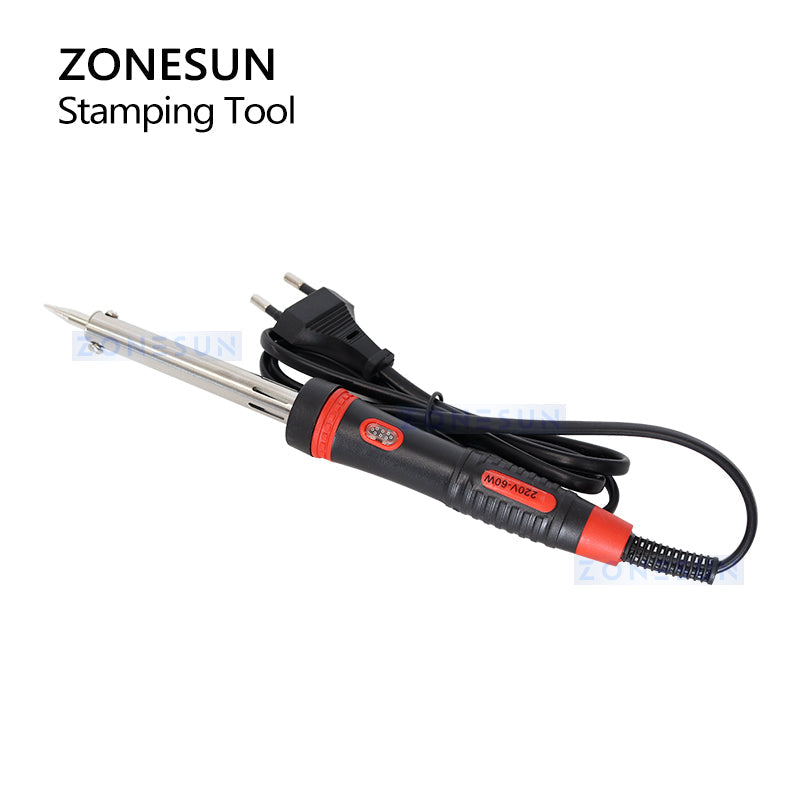 ZONESUN Handheld Hot Stamping Machine Leather Heat Embossing Tools ZS-HST2 ZONESUNPRO