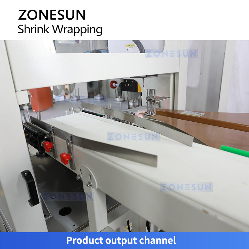 ZONESUN ZS-UDTB50 Rotary Shrinking Sleve Labeling Machine Cosmetic Bottle Labeler