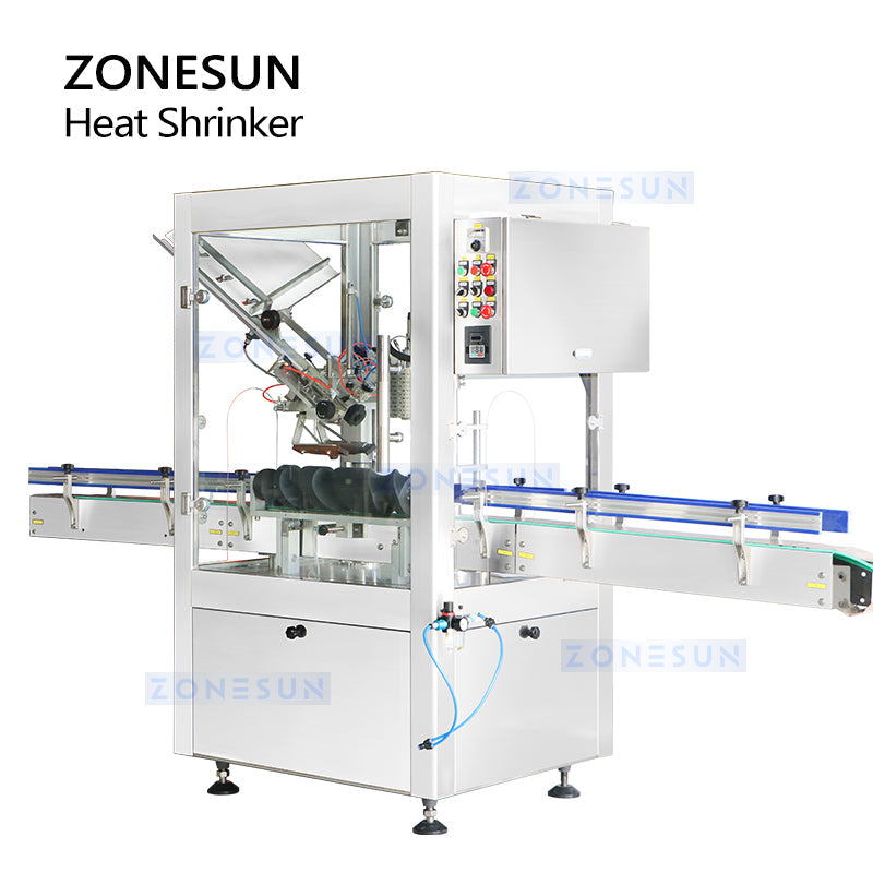 ZONESUN Automatic PVC Capsule Heat Shrinker Bottle Sealing Machine ZS-SXRS1 ZONESUNPRO
