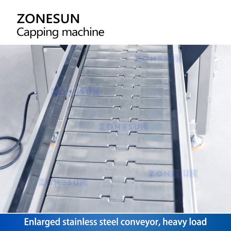 ZONESUN ZS-XG441F Automatic F-style Capping Machine With Cap Feeder ZONESUNPRO