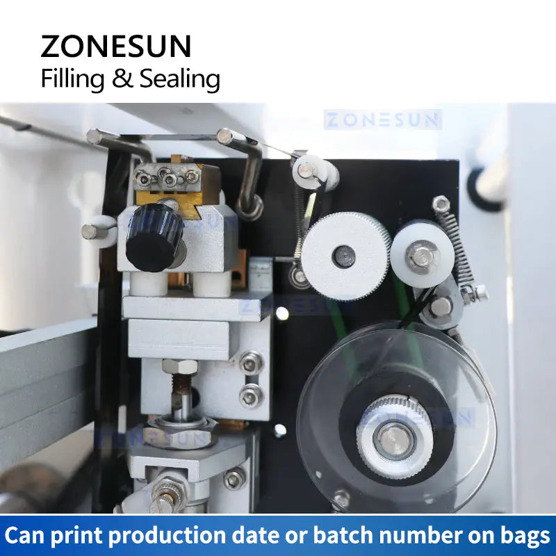 ZONESUN ZS-GFGT520 Full Automatic Paste Satchet Bag Filling Sealing Machine With Feeding Pump ZONESUN