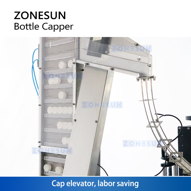 ZONESUN ZS-XG440RSL Automatic Servo Capping Machine ZONESUNPRO